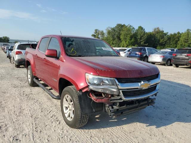 1GCGSCEN2H1209115 - 2017 CHEVROLET COLORADO L RED photo 1