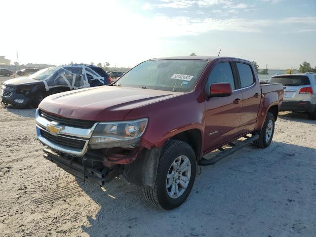 1GCGSCEN2H1209115 - 2017 CHEVROLET COLORADO L RED photo 2
