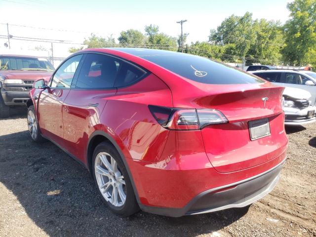 5YJYGAEEXMF223193 - 2021 TESLA MODEL Y Rouge photo 3