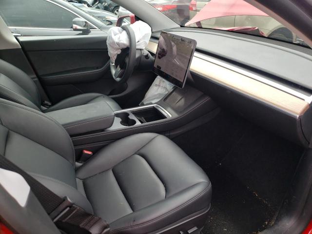 5YJYGAEEXMF223193 - 2021 TESLA MODEL Y Rouge photo 5