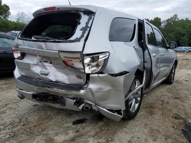 1C4SDJCT8CC109365 - 2012 DODGE DURANGO R/ SILVER photo 4