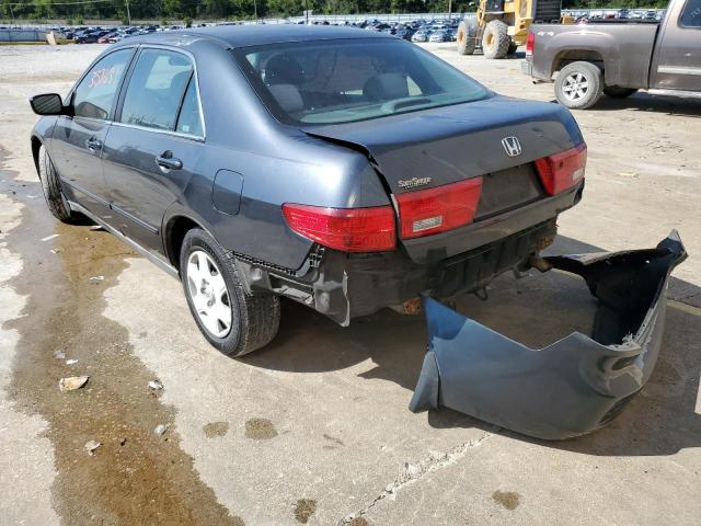 1HGCM56415A116920 - 2005 HONDA ACCORD LX GRAY photo 3