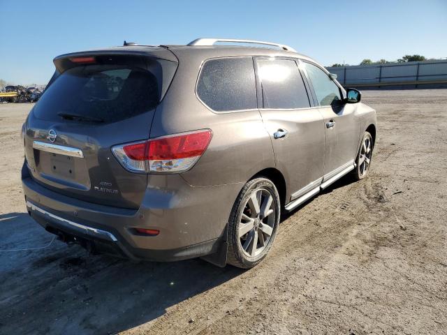 5N1AR2MM6DC670719 - 2013 NISSAN PATHFINDER BROWN photo 4