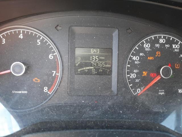 3VW2K7AJ3EM414426 - 2014 VOLKSWAGEN JETTA BASE WHITE photo 8