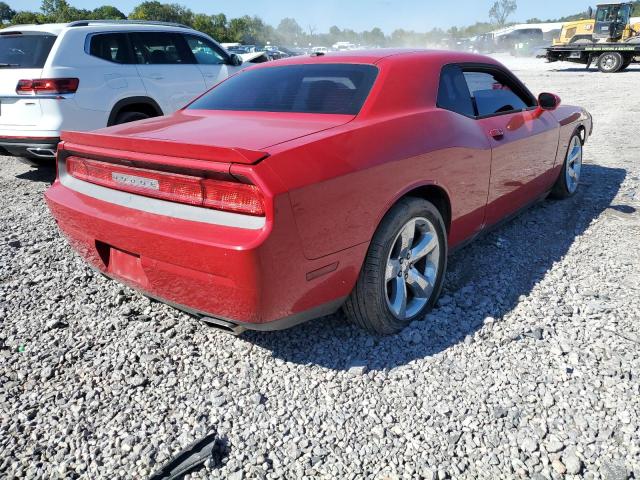 2C3CDYAG0EH162293 - 2014 DODGE CHALLENGER RED photo 4