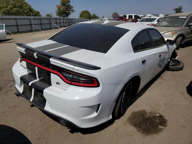 2C3CDXHG0MH616914 - 2021 DODGE CHARGER GT WHITE photo 4