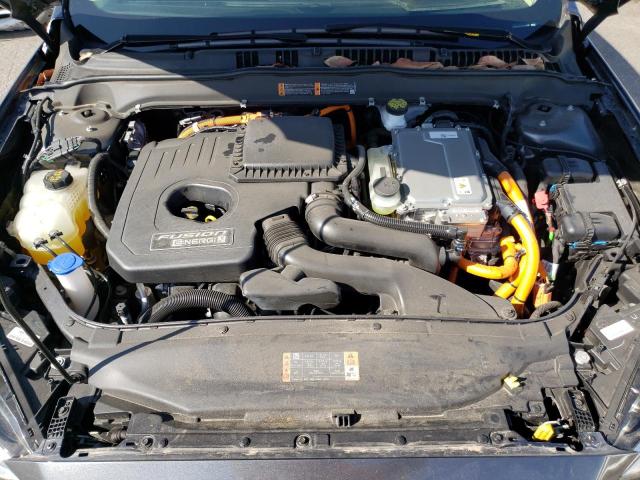 3FA6P0SU7LR259648 - 2020 FORD FUSION TIT GRAY photo 7