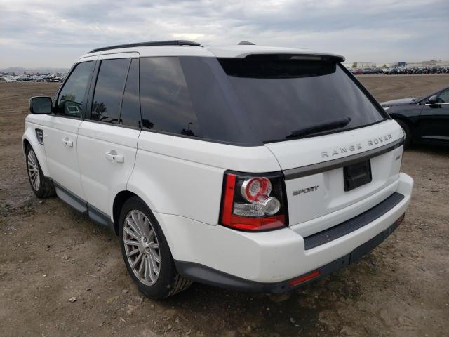 SALSF2D45DA781042 - 2013 LAND ROVER RANGE ROVE WHITE photo 3