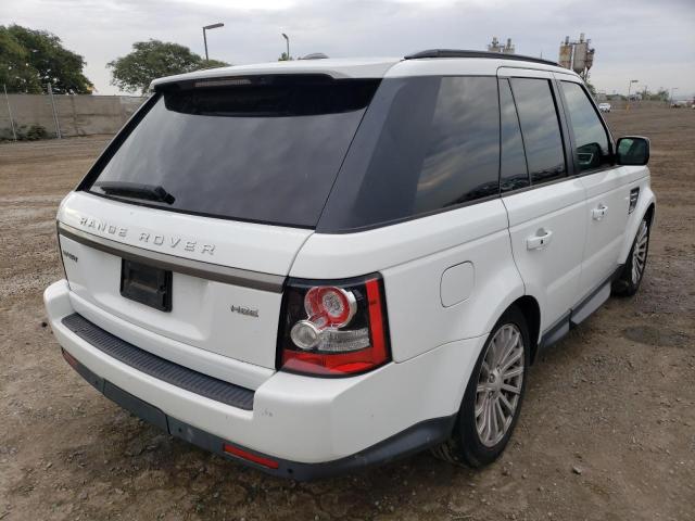 SALSF2D45DA781042 - 2013 LAND ROVER RANGE ROVE WHITE photo 4