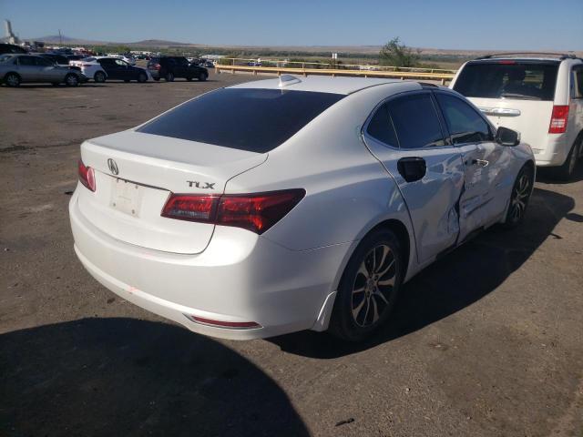 19UUB1F32FA012867 - 2015 ACURA TLX WHITE photo 4