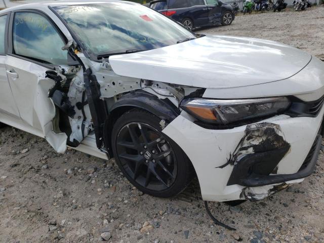 2HGFE2F54NH584739 - 2022 HONDA CIVIC SPOR WHITE photo 9