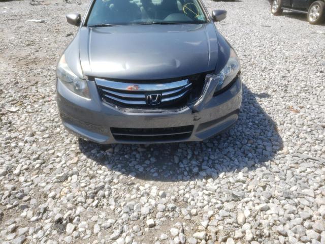 1HGCP2F8XCA119224 - 2012 HONDA ACCORD EXL GRAY photo 9