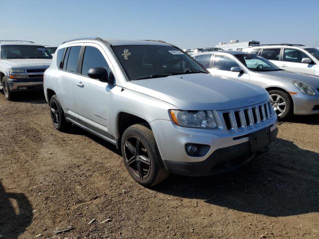 1C4NJDBB1CD611743 - 2012 JEEP COMPASS SP SILVER photo 1