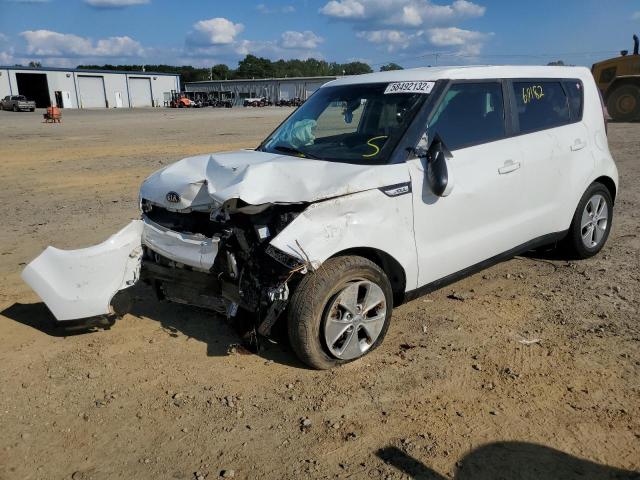 KNDJN2A24G7374159 - 2016 KIA SOUL WHITE photo 2