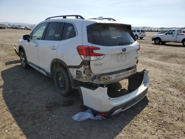 JF2SKAWC5KH483663 - 2019 SUBARU FORESTER T WHITE photo 3