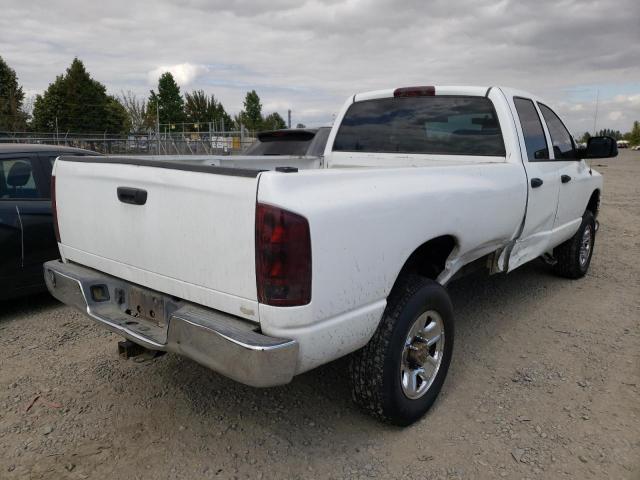 3D7LU38C54G198146 - 2004 DODGE RAM 3500 S WHITE photo 4