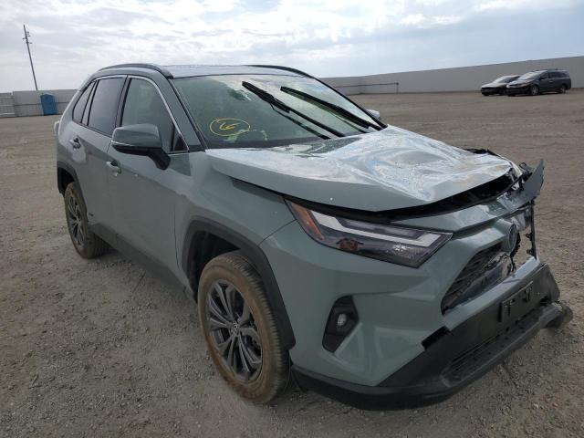 JTMB6RFV7ND521327 - 2022 TOYOTA RAV4 XLE P GREEN photo 1