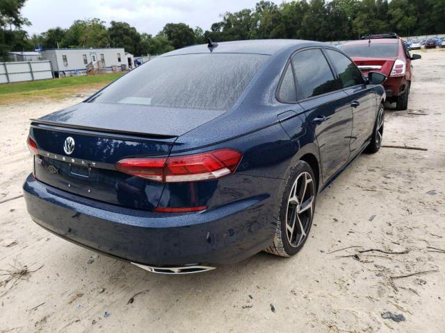 1VWMA7A3XMC014313 - 2021 VOLKSWAGEN PASSAT R-L BLUE photo 4