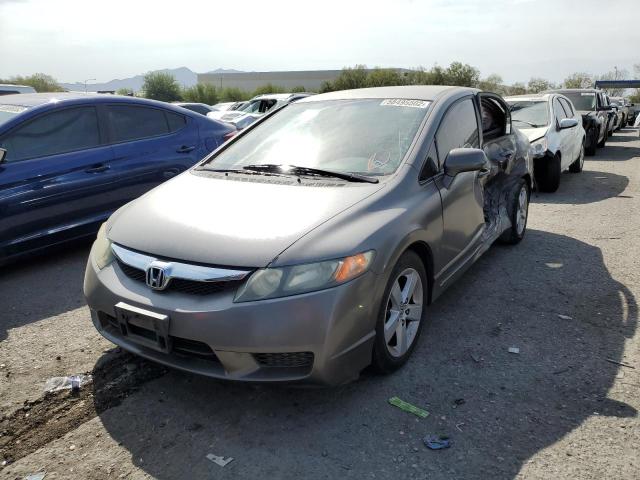 2HGFA16629H511311 - 2009 HONDA CIVIC LX-S Сұр фото 2