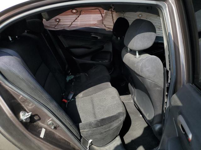 2HGFA16629H511311 - 2009 HONDA CIVIC LX-S Сұр фото 6