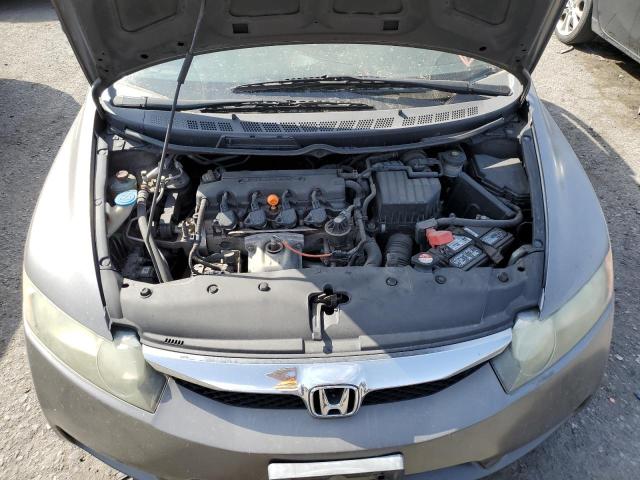 2HGFA16629H511311 - 2009 HONDA CIVIC LX-S Сұр фото 7