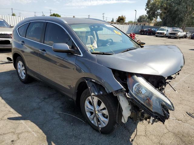 2HKRM3H73DH502198 - 2013 HONDA CR-V EXL GRAY photo 1