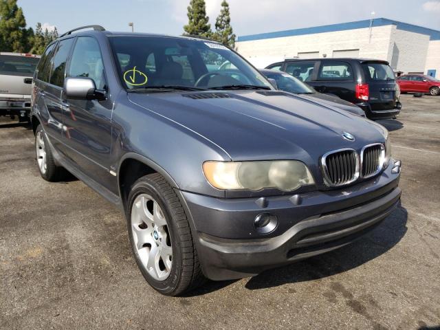 5UXFB33513LH41632 - 2003 BMW X5 4.4I GRAY photo 1