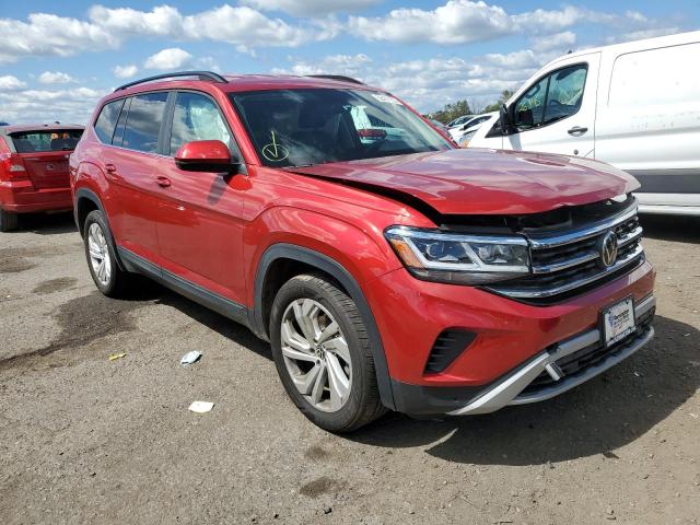 1V2HP2CA5MC529297 - 2021 VOLKSWAGEN ATLAS SE RED photo 1