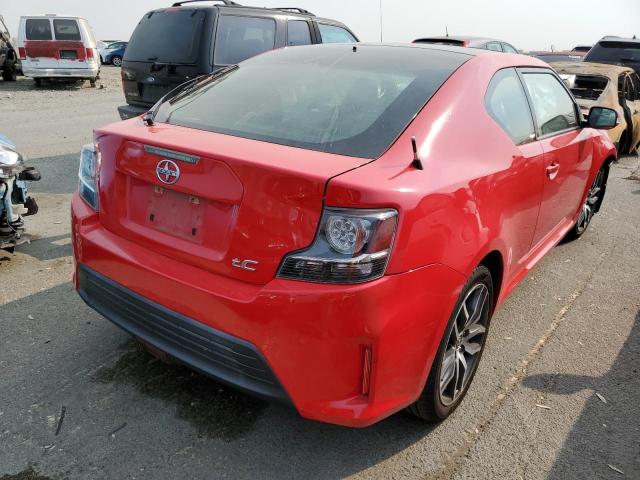 JTKJF5C73GJ025237 - 2016 TOYOTA SCION TC წითელი ფოტო 4