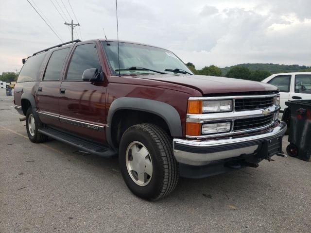 1GNFK16R4XJ356172 - 1999 CHEVROLET SUBURBAN K BURGUNDY photo 1