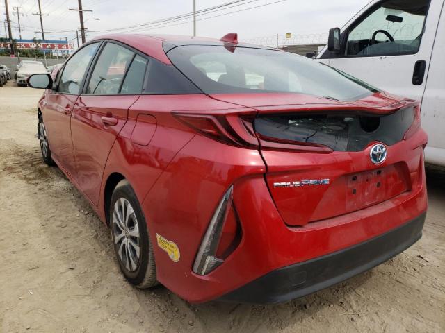 JTDKAMFP0N3204000 - 2022 TOYOTA PRIUS PRIM 红色 照片 3