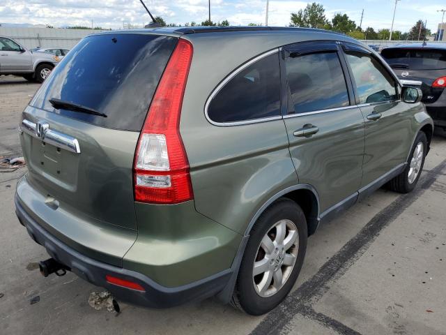 JHLRE48747C116380 - 2007 HONDA CR-V GREEN photo 4