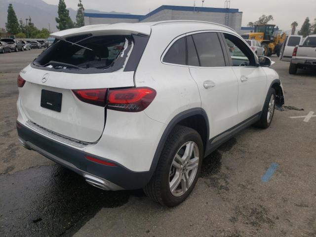 W1N4N4GBXMJ115022 - 2021 MERCEDES-BENZ GLA 250 WHITE photo 4