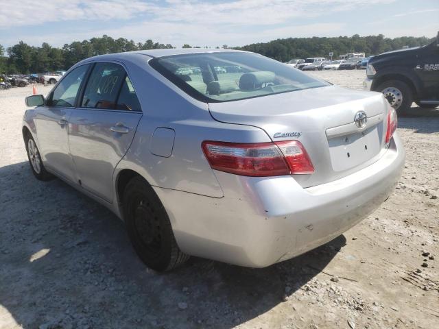 4T1BE46K17U105137 - 2007 TOYOTA CAMRY CE SILVER photo 3