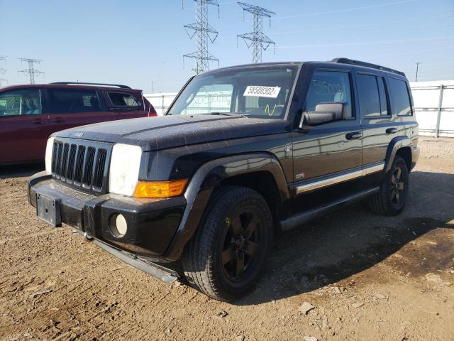 1J8HG48K86C265180 - 2006 JEEP COMMANDER 黑色 照片 2