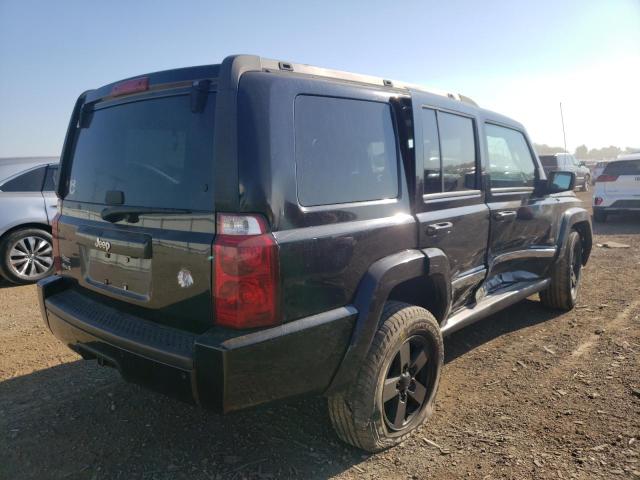 1J8HG48K86C265180 - 2006 JEEP COMMANDER 黑色 照片 4