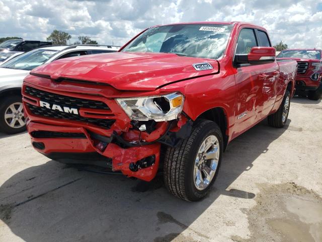 1C6RREBT4NN217487 - 2022 RAM 1500 BIG H RED photo 2