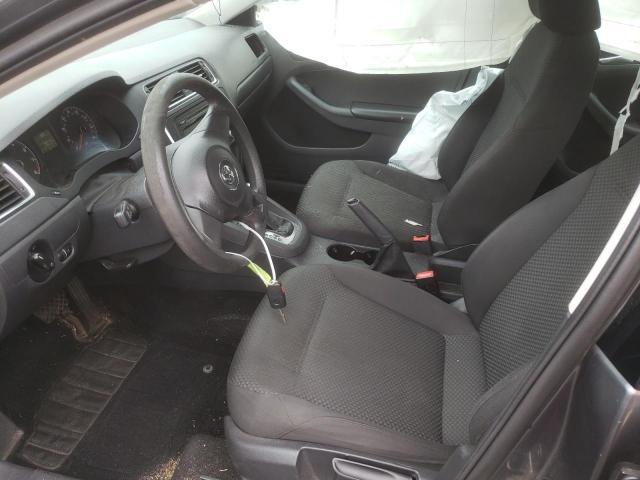 3VW2K7AJ7DM211313 - 2013 VOLKSWAGEN JETTA BASE GRAY photo 5