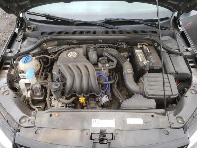 3VW2K7AJ7DM211313 - 2013 VOLKSWAGEN JETTA BASE GRAY photo 7