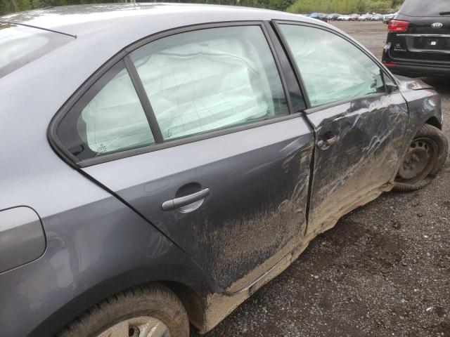 3VW2K7AJ7DM211313 - 2013 VOLKSWAGEN JETTA BASE GRAY photo 9