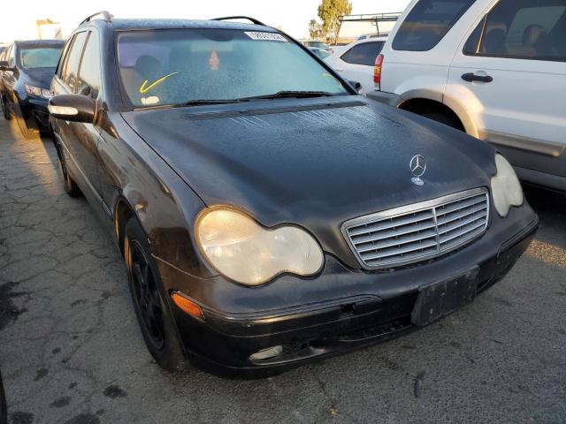 WDBRH61J84F466142 - 2004 MERCEDES-BENZ C 240 SPOR BLACK photo 1