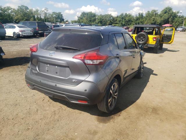 3N1CP5CV1LL488236 - 2020 NISSAN KICKS SV GRAY photo 4