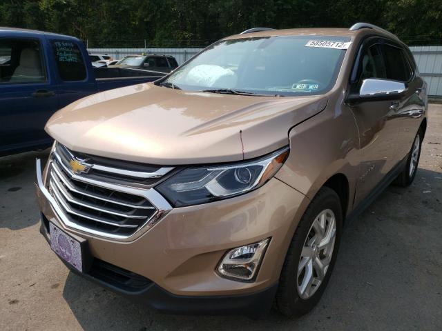 2GNAXMEV7J6160680 - 2018 CHEVROLET EQUINOX PR BROWN photo 2