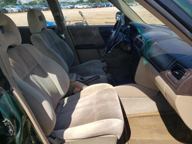 JF1SF65552G706542 - 2002 SUBARU FORESTER S GREEN photo 5