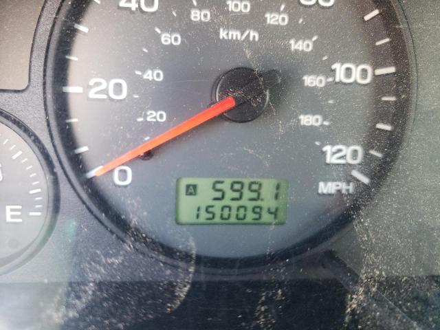 JF1SF65552G706542 - 2002 SUBARU FORESTER S GREEN photo 8