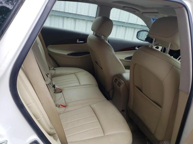 JNKAJ09F28M354260 - 2008 INFINITI EX35 BASE WHITE photo 6