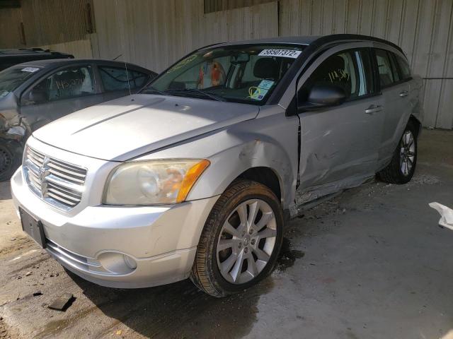 1C3CDWEA5CD524106 - 2012 DODGE CALIBER SX SILVER photo 2