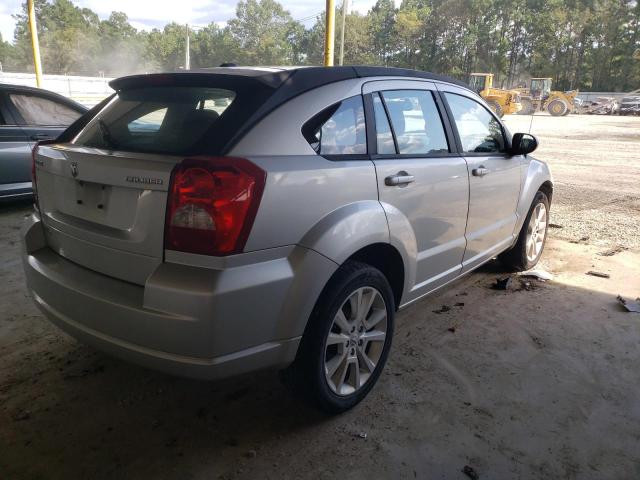 1C3CDWEA5CD524106 - 2012 DODGE CALIBER SX SILVER photo 4