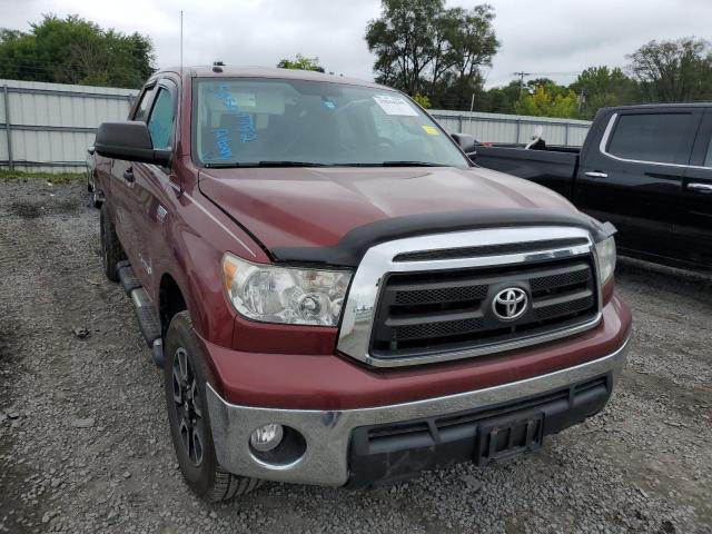 5TFUY5F17AX****** - 2010 TOYOTA TUNDRA DOU BURGUNDY photo 1