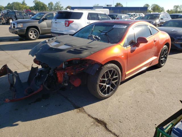 4A3AK34T78E021573 - 2008 MITSUBISHI ECLIPSE GT ORANGE photo 2